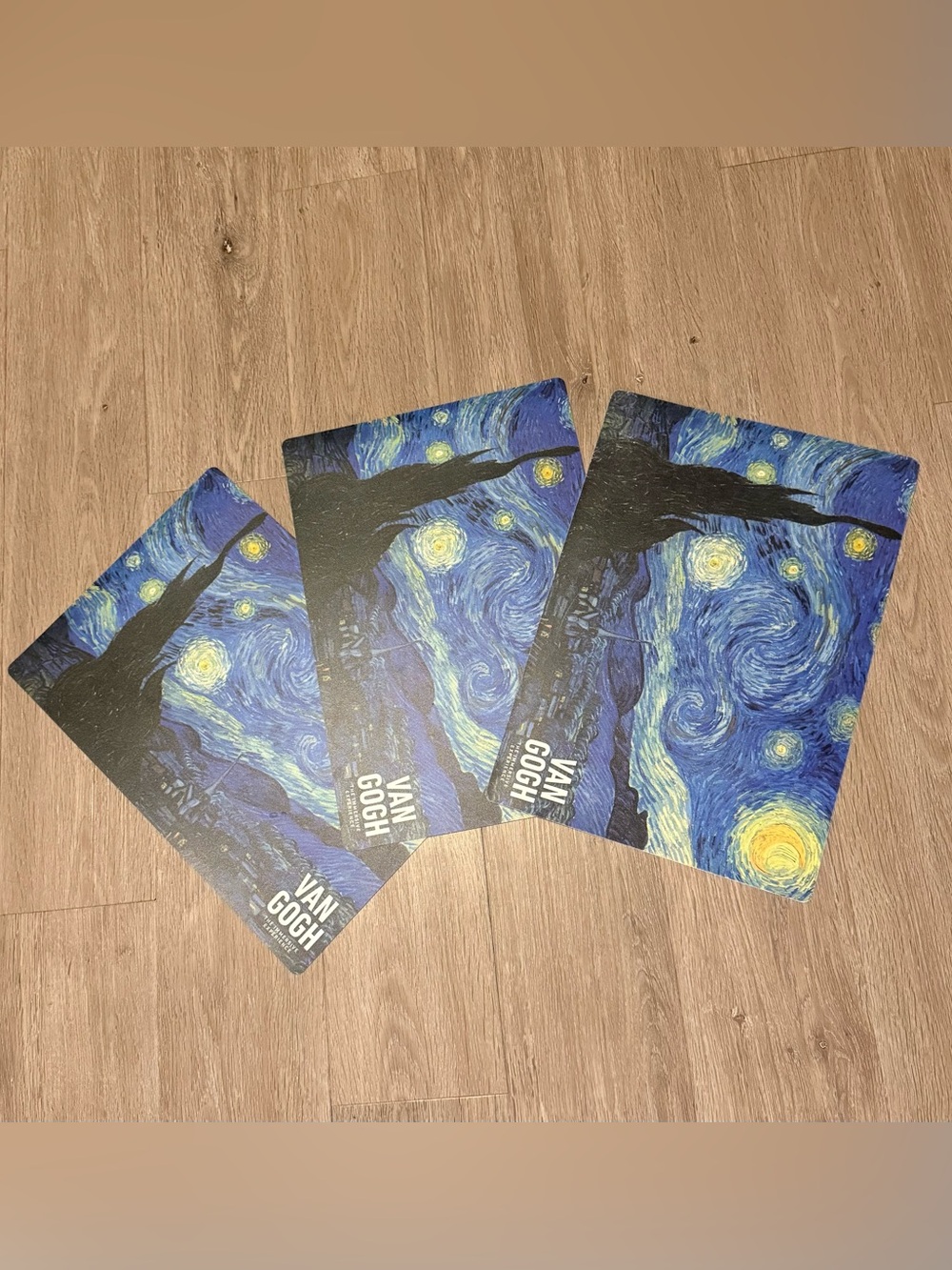 Van Gogh Starry Night Place mat Set of 3